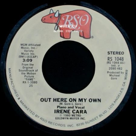 Irene Cara - Out Here On My Own / Out Here On My Own side A