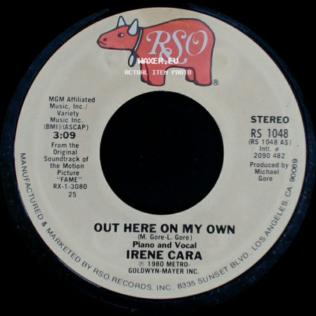 Irene Cara - Out Here On My Own / Out Here On My Own side A