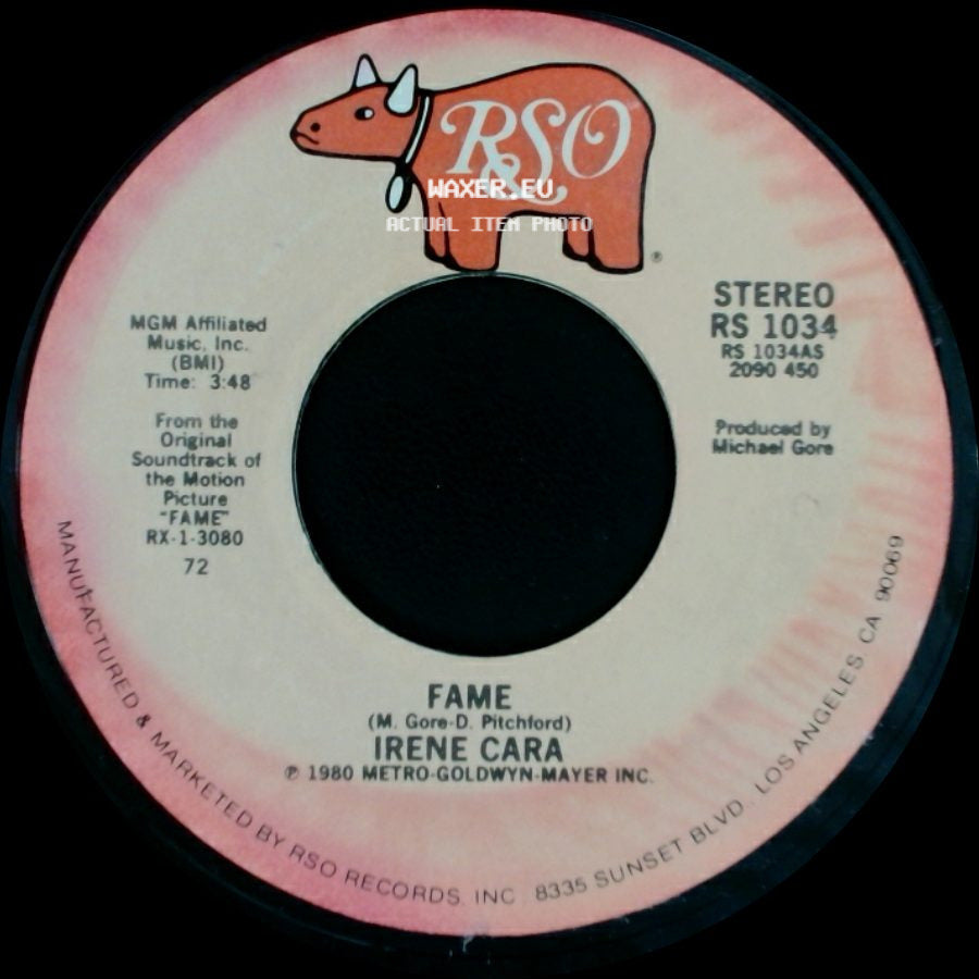 Irene Cara / Contemporary Gospel Chorus The High School Of Music And Art - Fame / Never Alone side A
