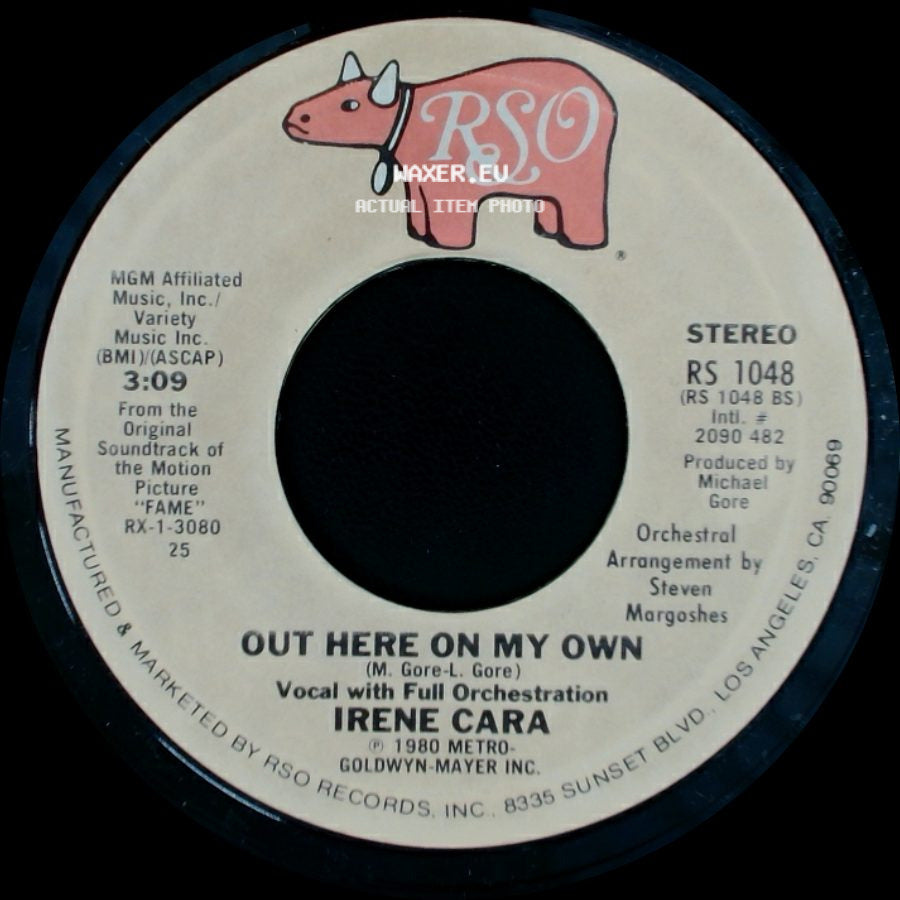 Irene Cara - Out Here On My Own / Out Here On My Own side B