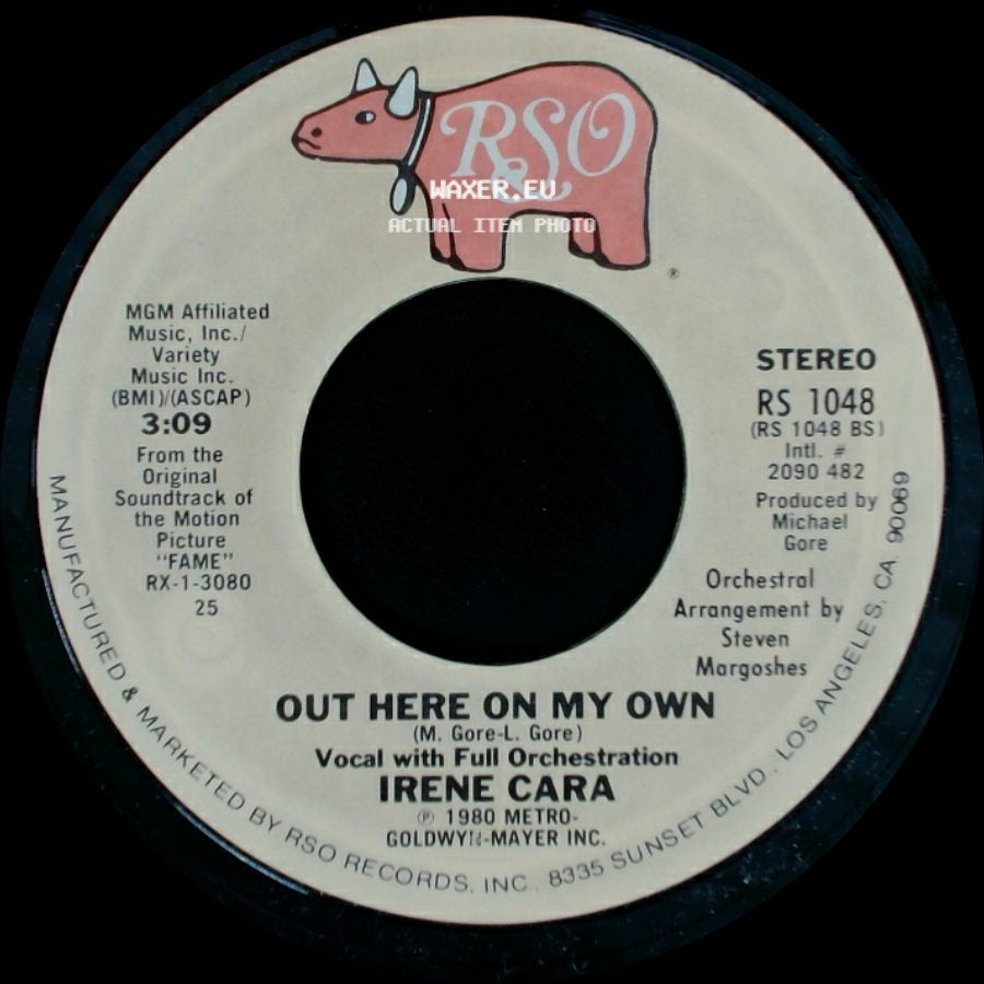 Irene Cara - Out Here On My Own / Out Here On My Own side A