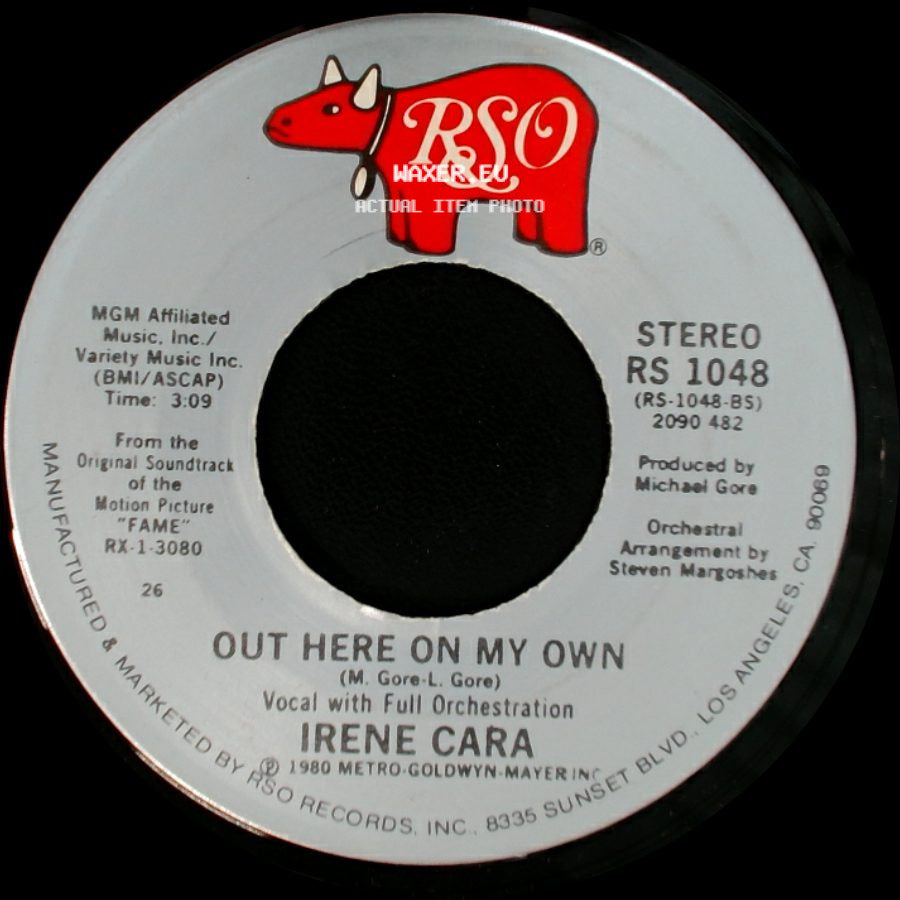 Irene Cara - Out Here On My Own / Out Here On My Own side B