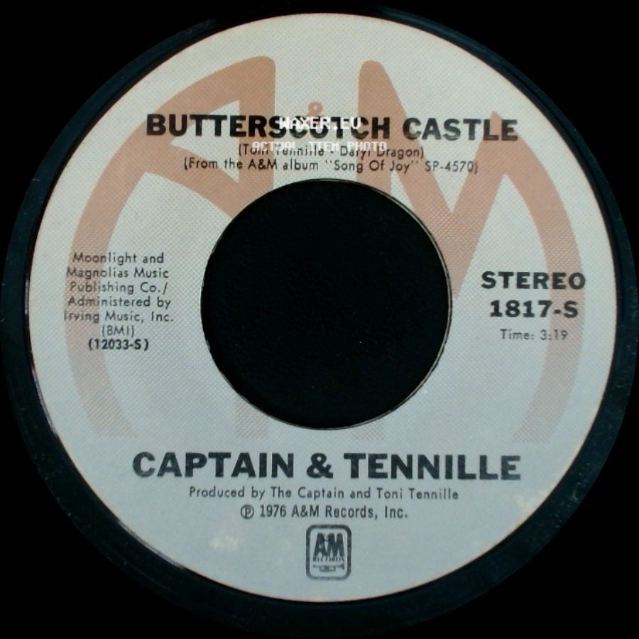 Captain & Tennille - Butterscotch Castle / Shop Around side A