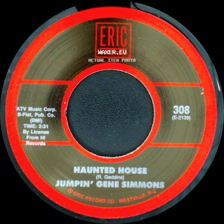 Jumpin' Gene Simmons / Ace Cannon - Haunted House / Tuff side A