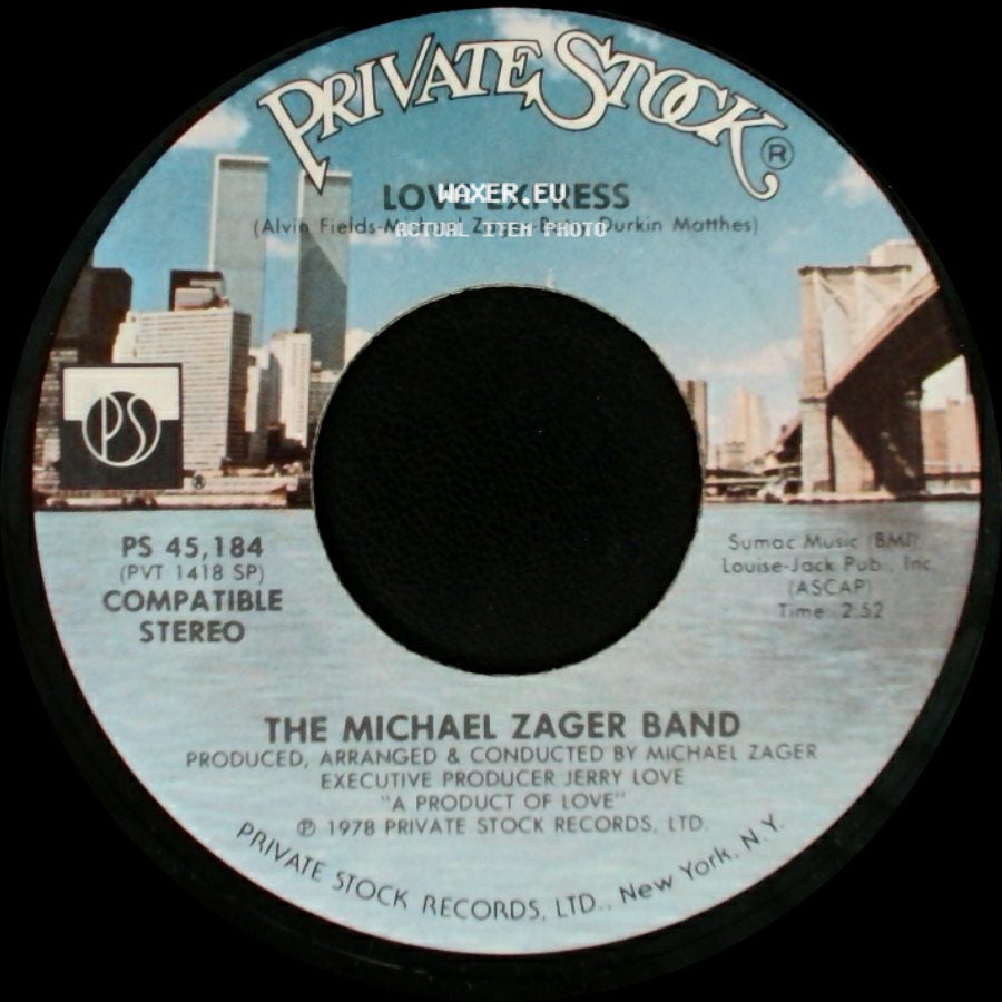The Michael Zager Band - Love Express / Let's All Chant side A