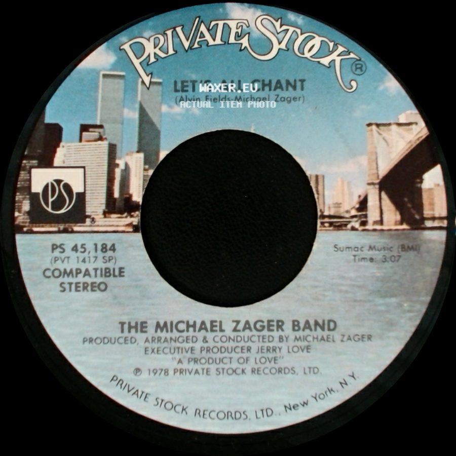 The Michael Zager Band - Love Express / Let's All Chant side B