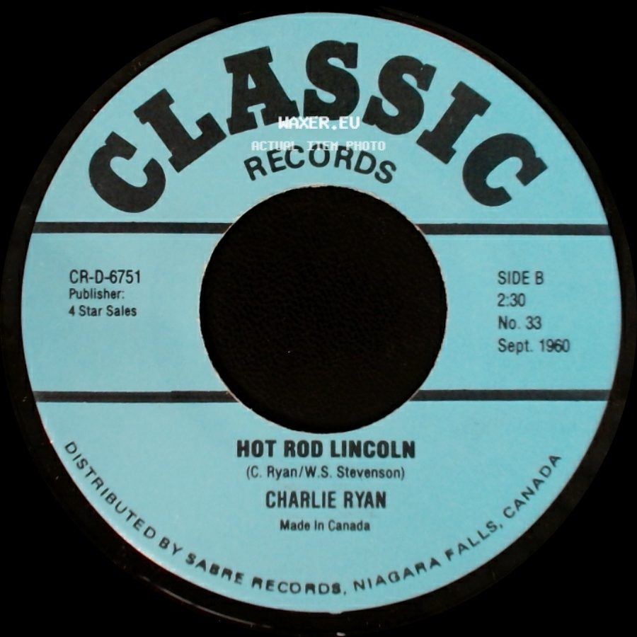 Big Dee Irwin / Charlie Ryan - Swinging On A Star / Hot Rod Lincoln side B