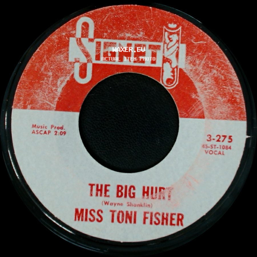 Miss Toni Fisher - Memphis Belle / The Big Hurt side B