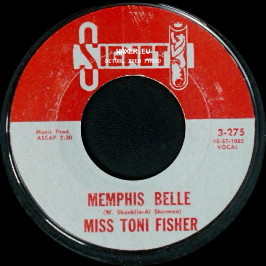 Miss Toni Fisher - Memphis Belle / The Big Hurt side A
