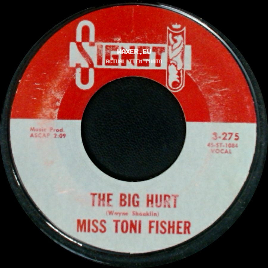 Miss Toni Fisher - Memphis Belle / The Big Hurt side B