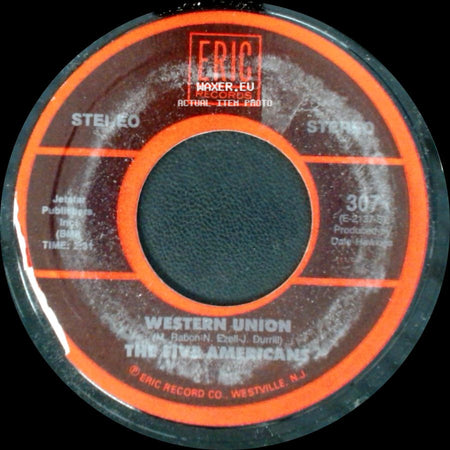 Jon & Robin And The In Crowd / The Five Americans - Do It Again A Little Bit Slower / Western Union side B