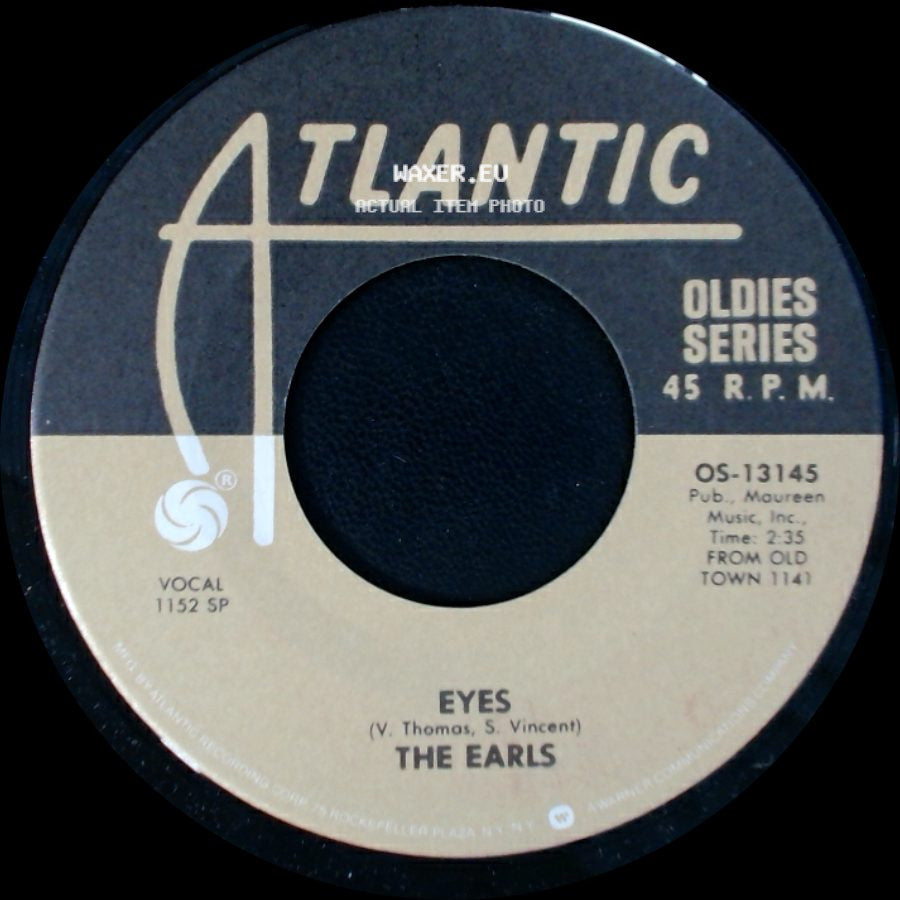 Larry Finneran / The Earls - Dear One / Eyes side B
