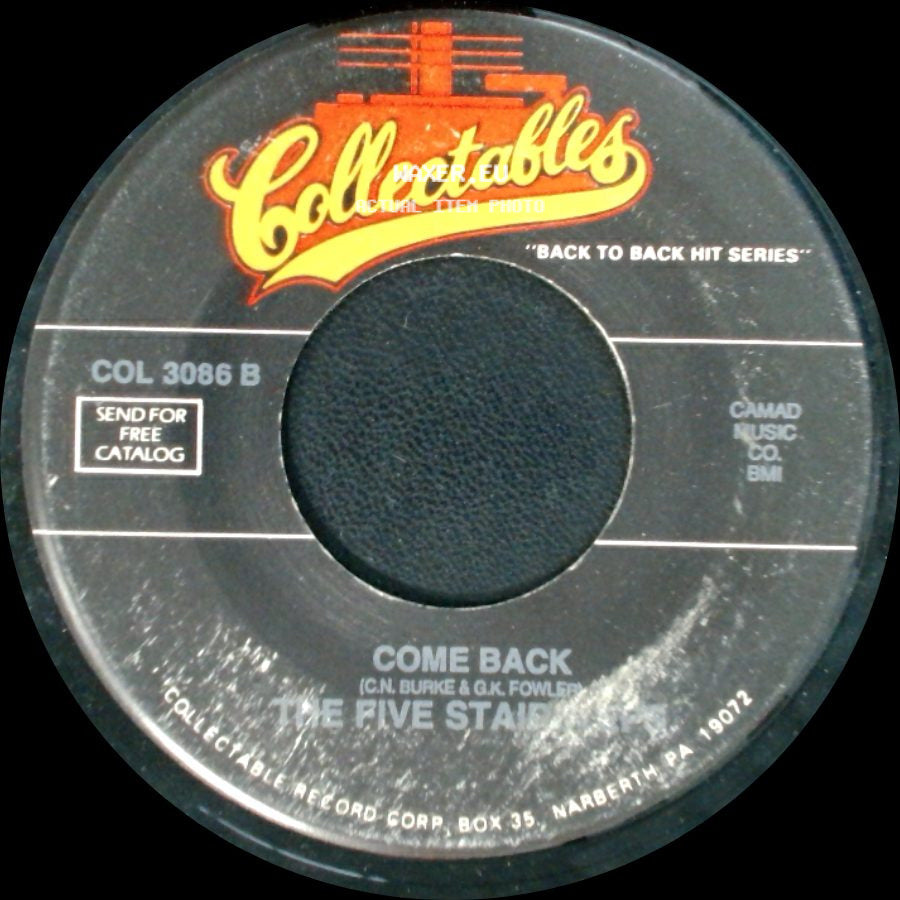 The Five Stairsteps - Come Back / World Of Fantasy side A