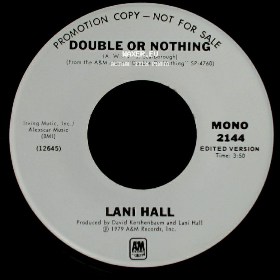 Lani Hall - Double Or Nothing / Double Or Nothing side B