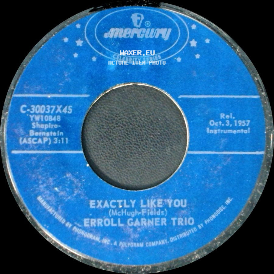 Erroll Garner Trio - Exactly Like You / Misty side A