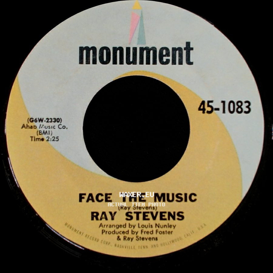 Ray Stevens - Mr. Businessman / Face The Music side B