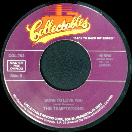 The Temptations - Dream Come True / Born To Love You side B