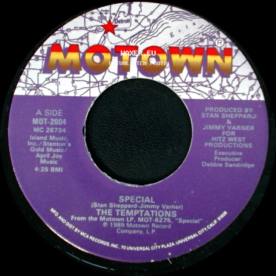 The Temptations - Special / O.A.O. Lover side A
