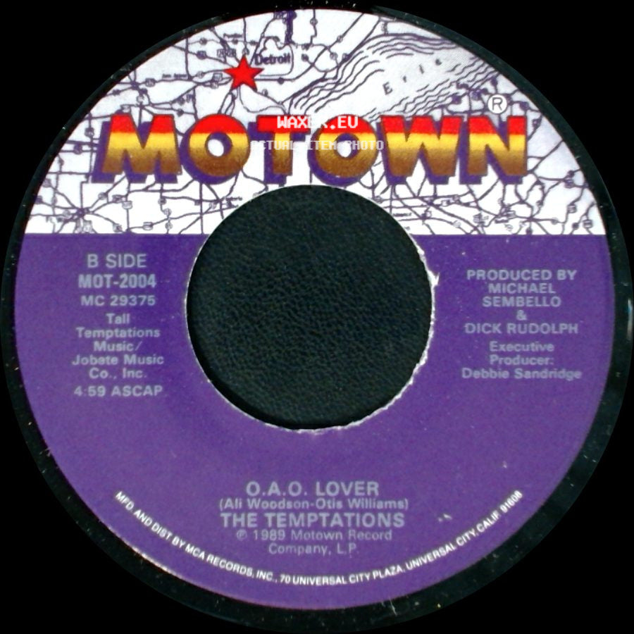 The Temptations - Special / O.A.O. Lover side B