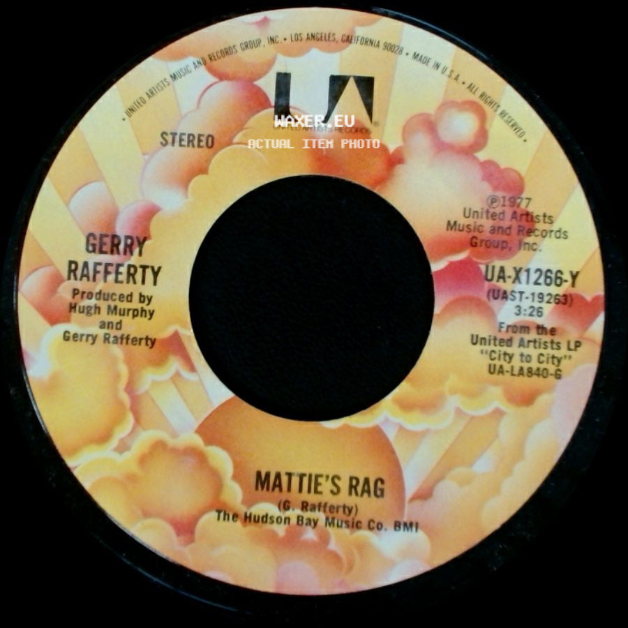 Gerry Rafferty - Mattie's Rag / Home And Dry side A
