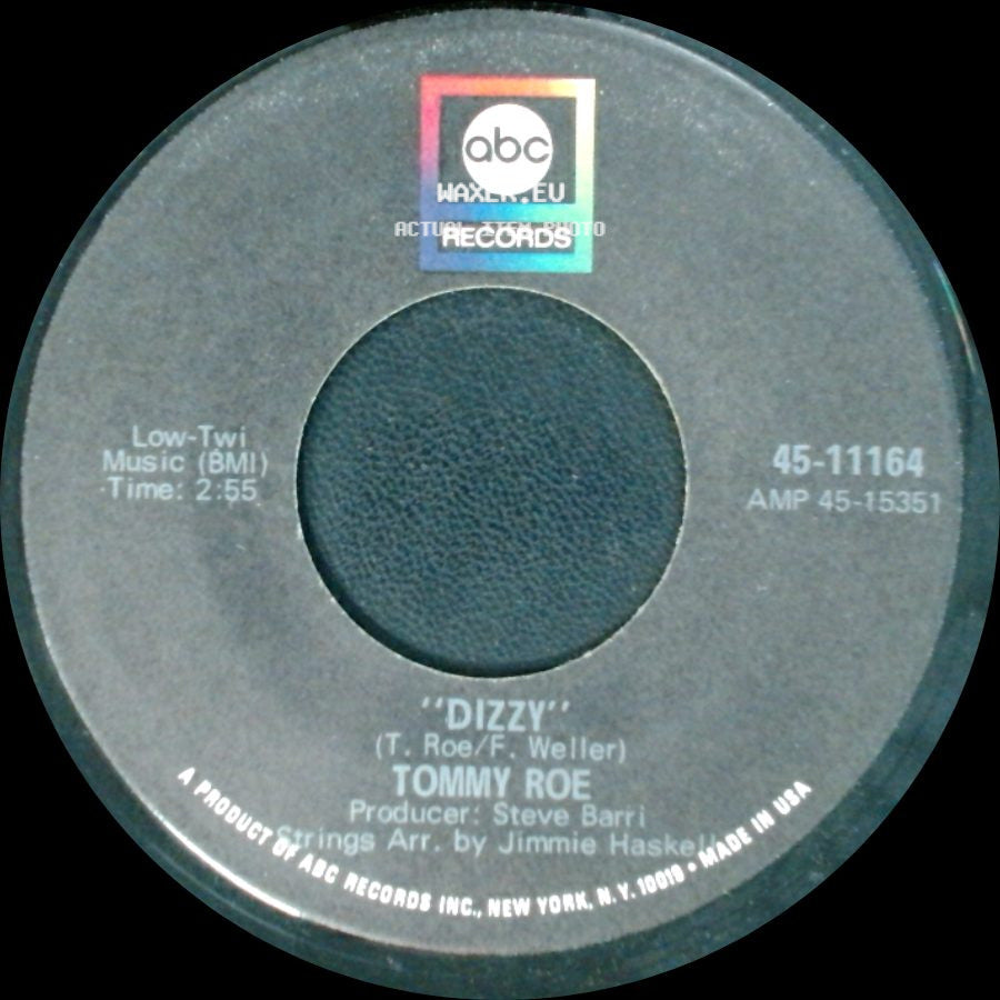 Tommy Roe - The You I Need / Dizzy side B