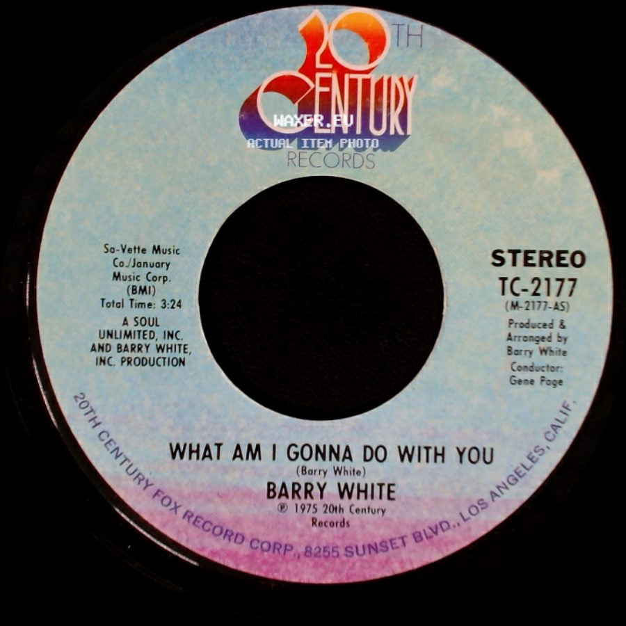 Barry White - What Am I Gonna Do With You Baby / What Am I Gonna Do With You side B