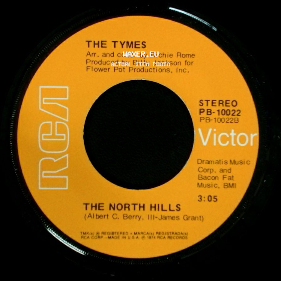 The Tymes - The North Hills / You Little Trustmaker side A