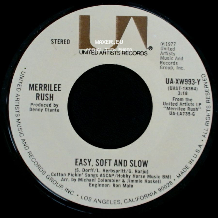 Merrilee Rush - Easy, Soft And Slow / Save Me side A
