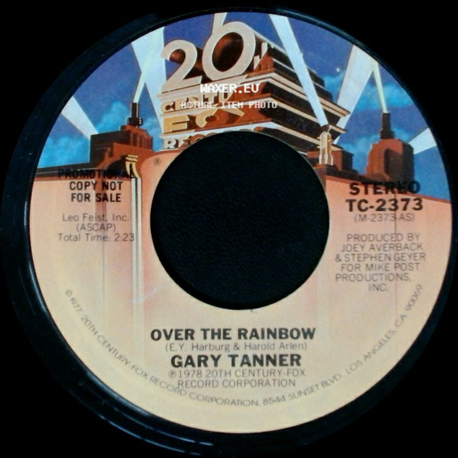 Gary Tanner - Over The Rainbow / Over The Rainbow side A