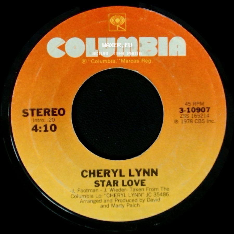 Cheryl Lynn - You're The One / Star Love side B