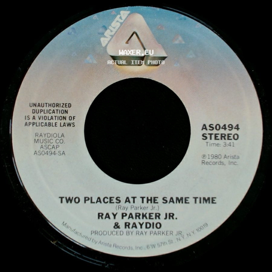 Ray Parker Jr. & Raydio - Two Places At The Same Time / Everybody Makes Mistakes side A