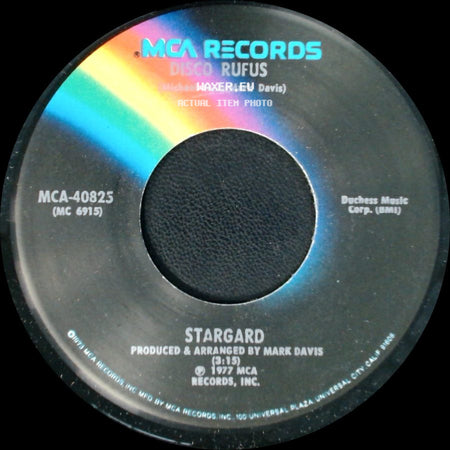 Rufus / Stargard - Stargard / Theme Song From "Which Way Is Up" side A