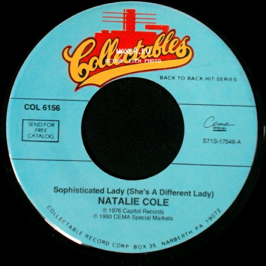 The Sylvers / Natalie Cole - Hot Line / Sophisticated Lady (She's A Different Lady) side B