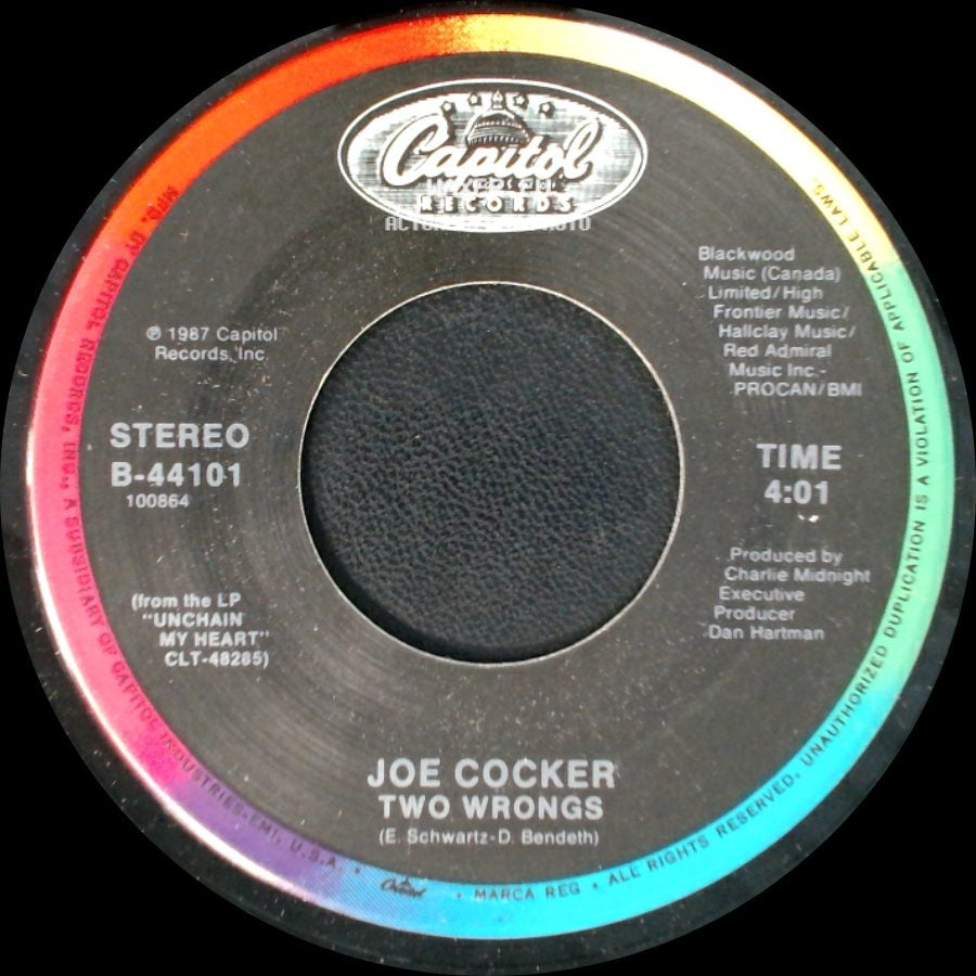 Joe Cocker - Two Wrongs / Isolation side A