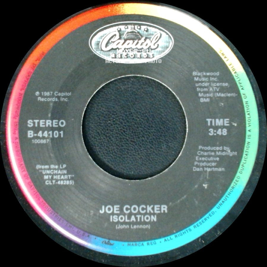 Joe Cocker - Two Wrongs / Isolation side B
