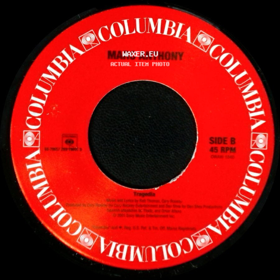 Marc Anthony - Unknown Title A / Tragedia side B
