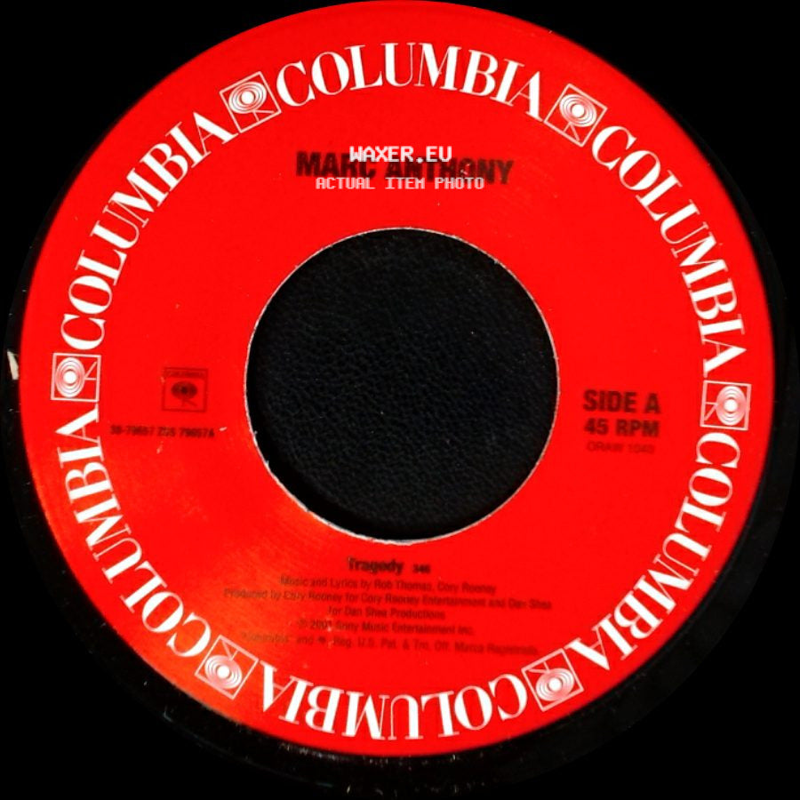 Marc Anthony - Tragedy / Tragedia side A