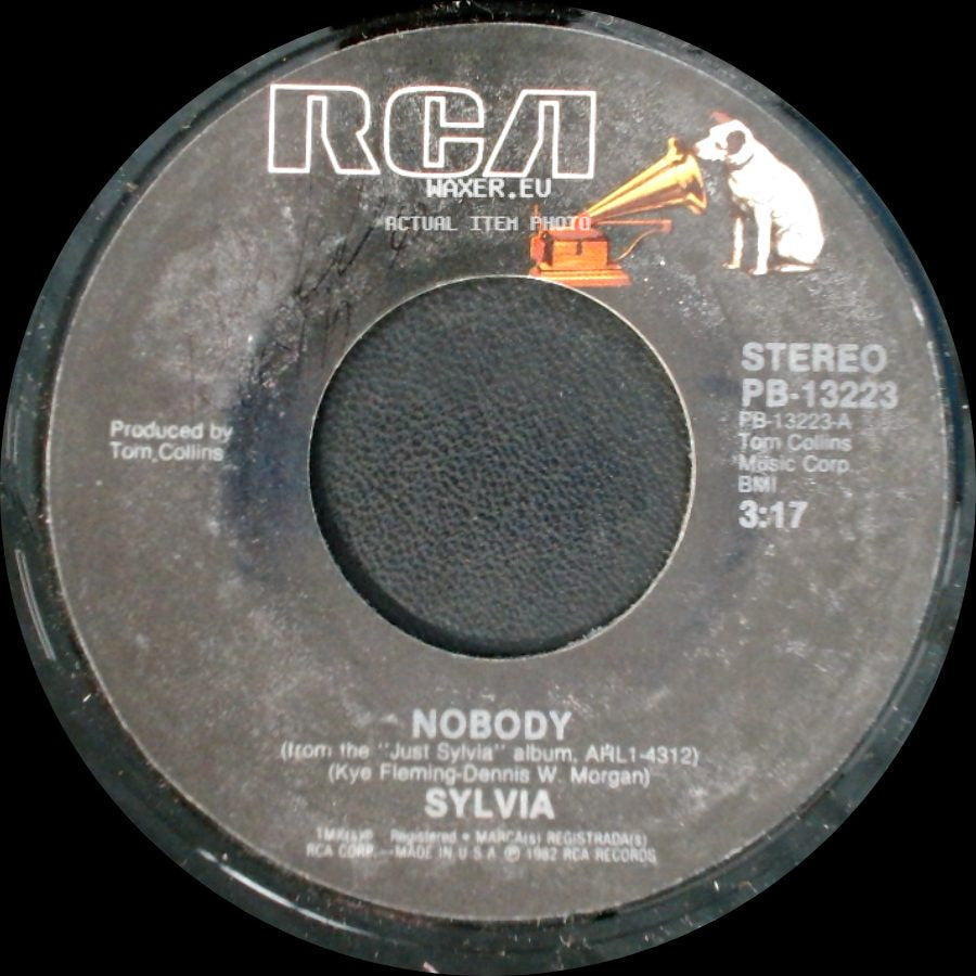Sylvia - Nobody / I'll Make It Right With You side A