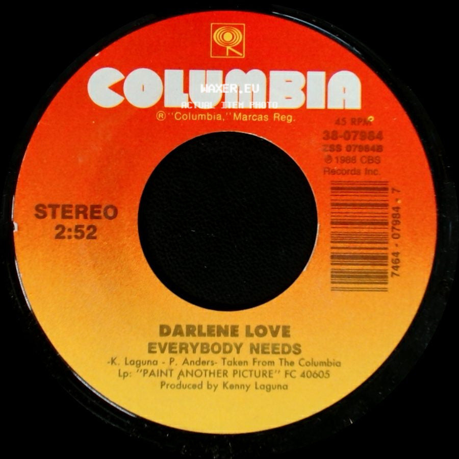 Darlene Love - He's Sure The Man I Love / Everybody Needs side B