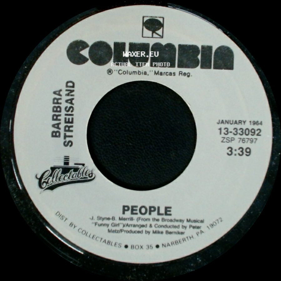 Barbra Streisand - People / Second Hand Rose side A