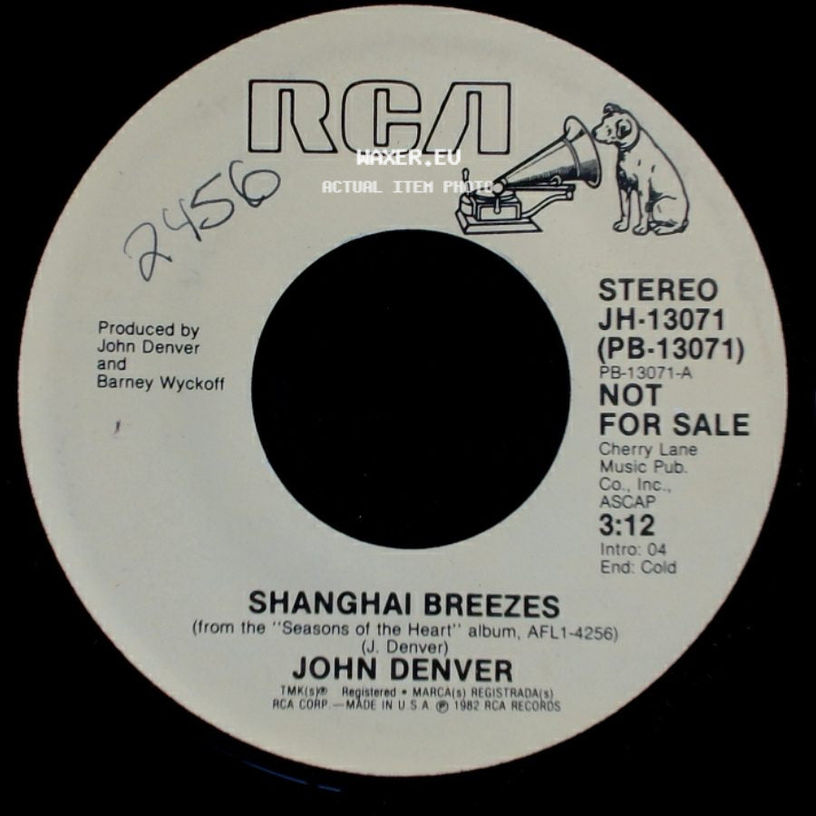 John Denver - Shanghai Breezes / Shanghai Breezes side A