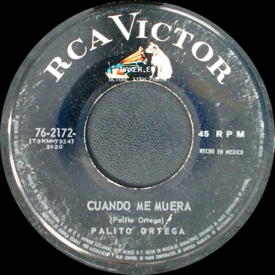 Palito Ortega - Cuando Me Muera / Solo side A