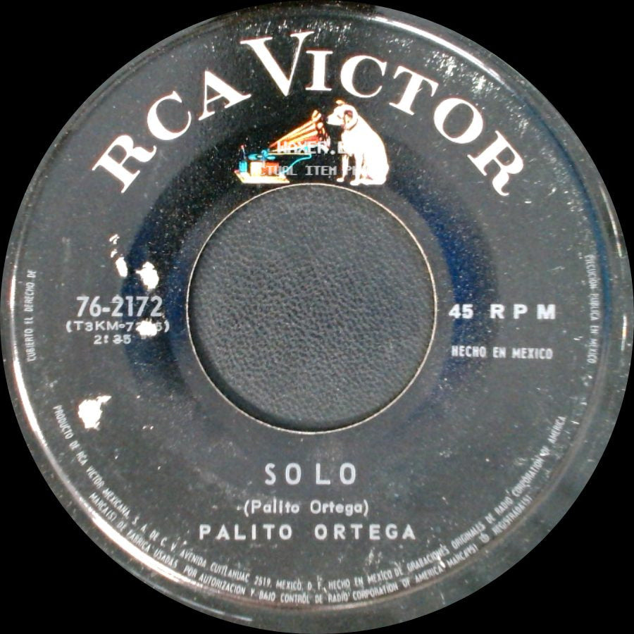 Palito Ortega - Cuando Me Muera / Solo side B