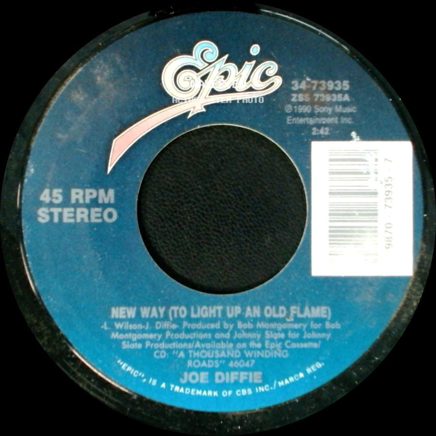 Joe Diffie - New Way (To Light Up An Old Flame) / Coolest Fool In Town side A
