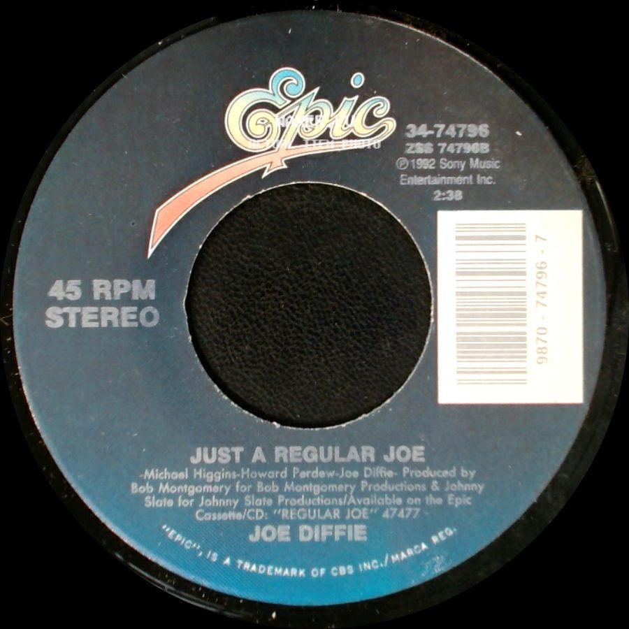 Joe Diffie - Just A Regular Joe / Startin' Over Blues side A