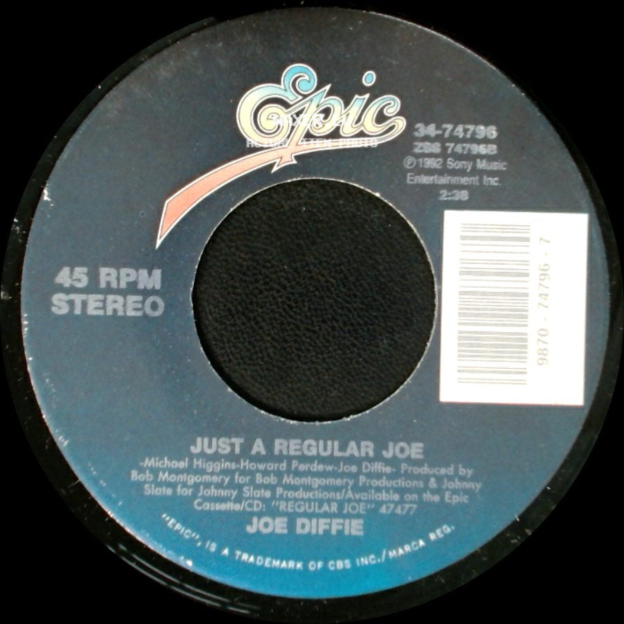Joe Diffie - Startin' Over Blues / Just A Regular Joe side B
