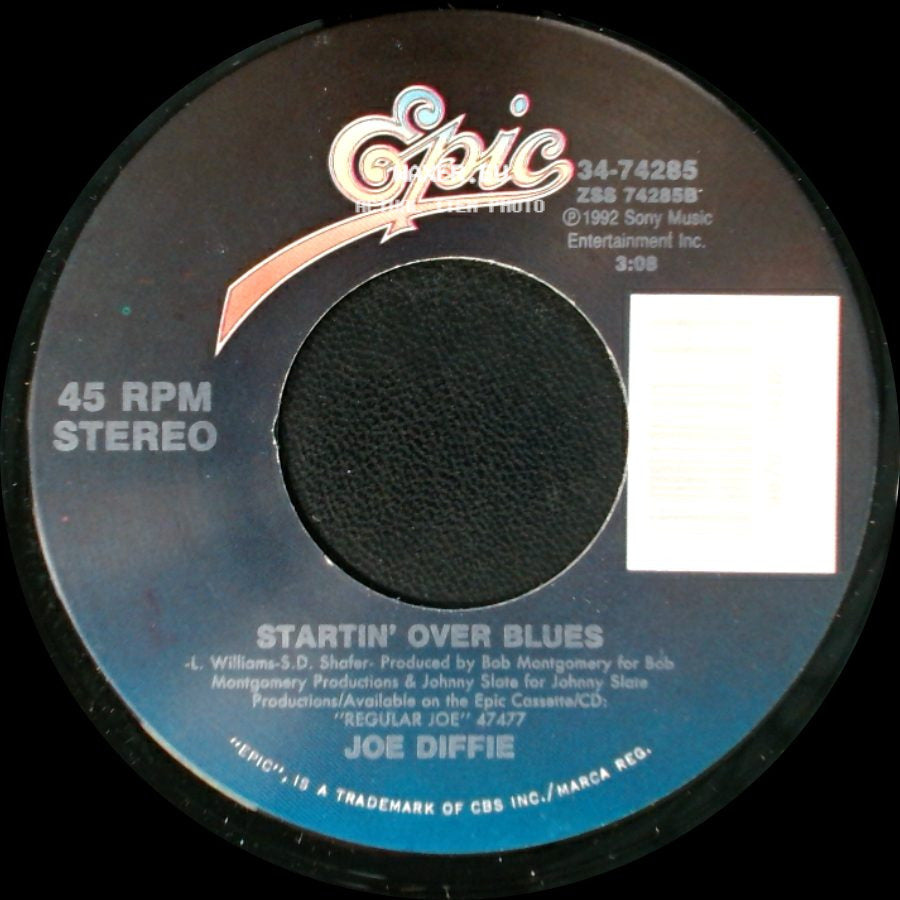 Joe Diffie - Ships That Don't Come In / Startin' Over Blues side B