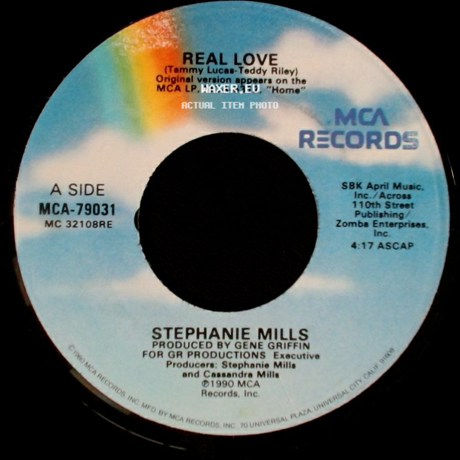 Stephanie Mills - Real Love / Real Love (Instrumental) side A