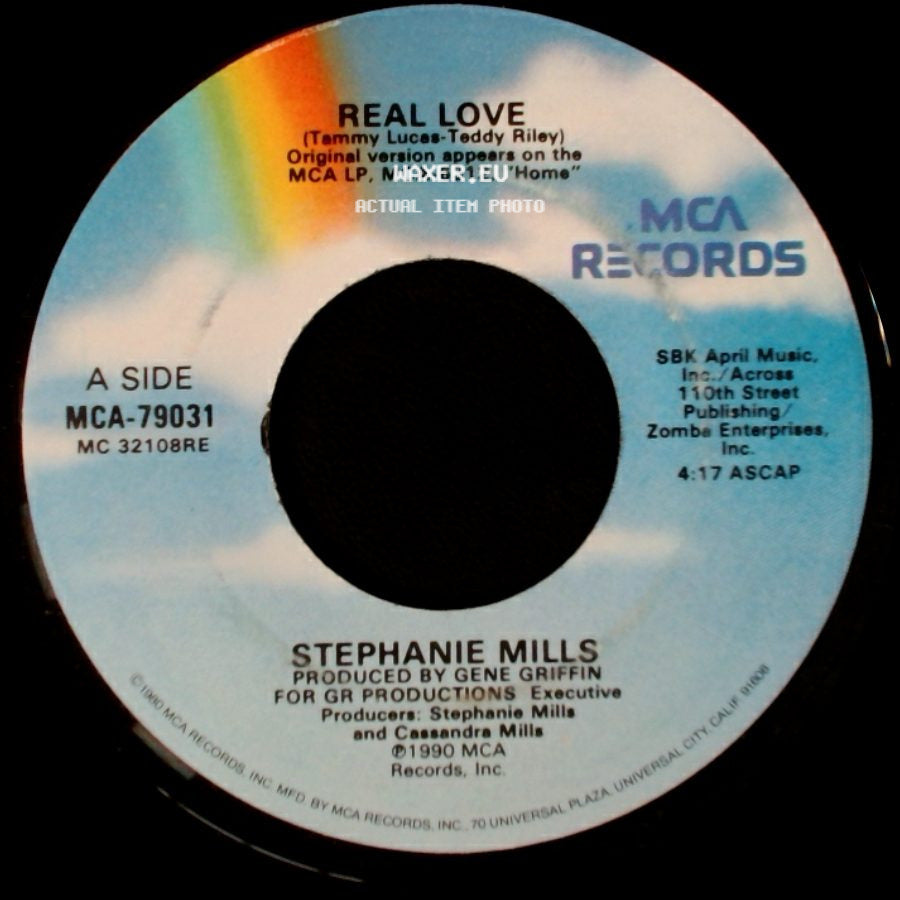 Stephanie Mills - Real Love / Real Love (Instrumental) side A