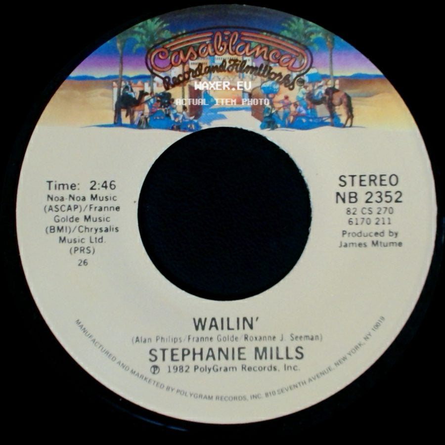 Stephanie Mills - Last Night / Wailin' side B